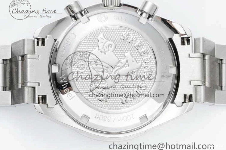 0719 Speedmaster Racing Master SS HKF Best Edition White Dial on SS Bracelet A TravelReady 7809